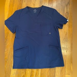 Cherokee Infinity Men’s V Neck Scrub Shirt - Size L